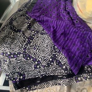 Indian Sequence work saree no blouse included